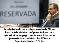 O Globo - 10.08.2015 - Milton Pascowitch, delator da Operao Lava-Jato que admitiu ter pago propina e at despesas pessoais do ex-ministro Jos Dirceu - Andr Coelho / O Globo