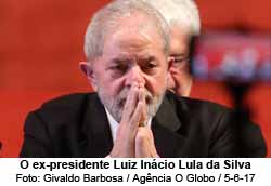 O ex-presidente Luiz Incio Lula da Silva - Foto: Givaldo Barbosa / Agncia O Globo / 5.6.2017