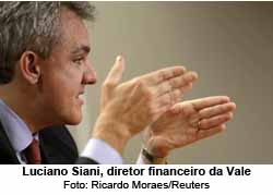Luciano Siani, diretor financeiro da Vale - Foto: Ricardo Moraes/Reuters