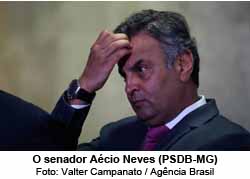 O senador Acio Neves - Fato: Valter Campanato / Agncia Brasil