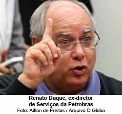 Renato Duque, ex-diretor de Aervios da Petrobras - Foto: Ailton de Freitas / O Globo
