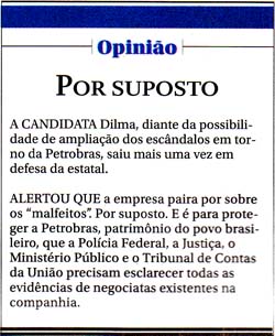 O Globo Opinio - 26/08/2014