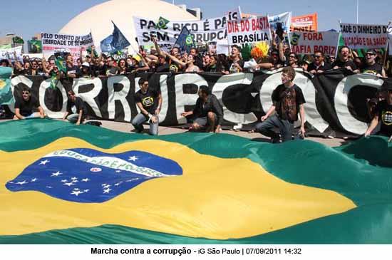 Marcha contra a corrupo - iG
